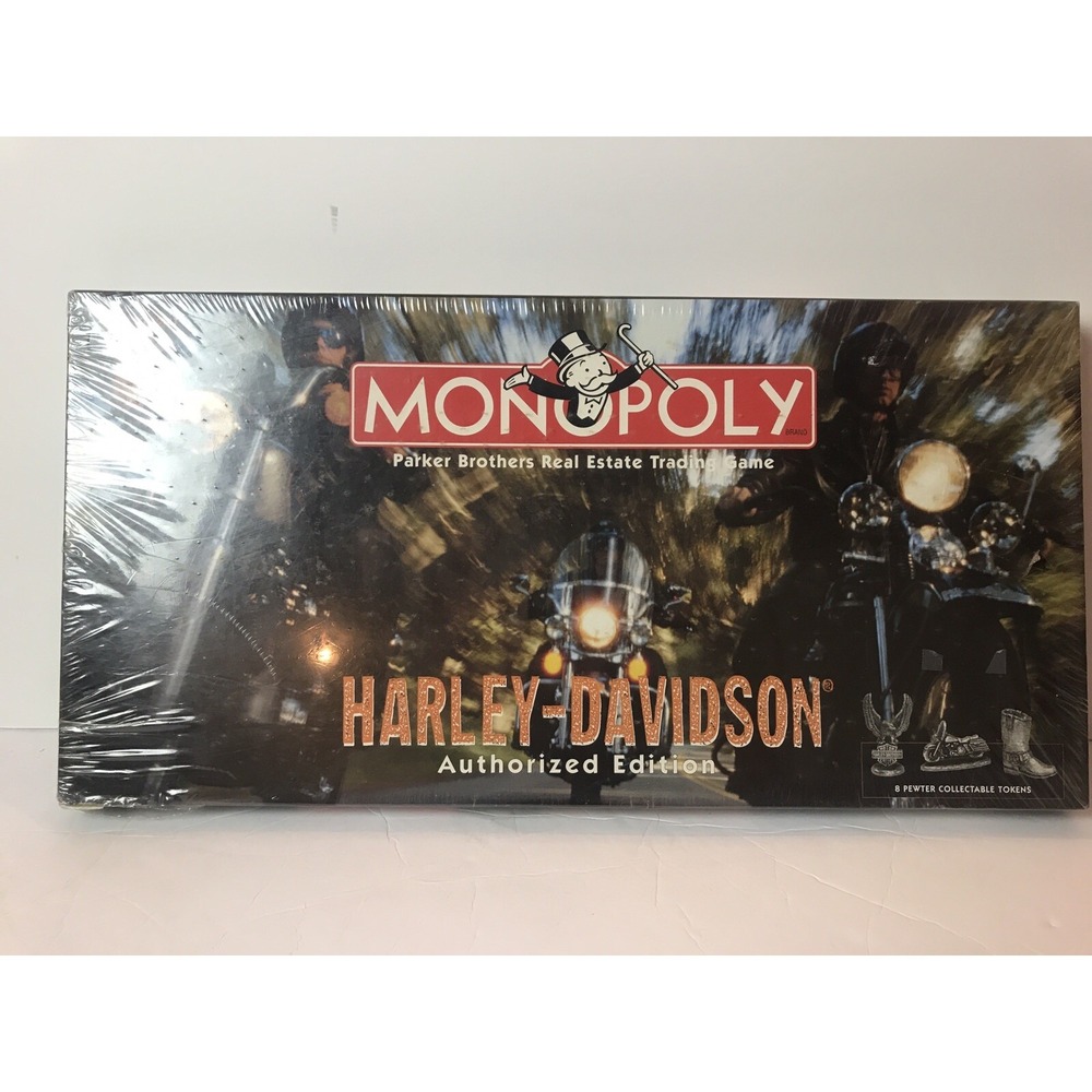 Harley‎ Davidson Sealed Collector's "Authorized Edition" Monopoly Game